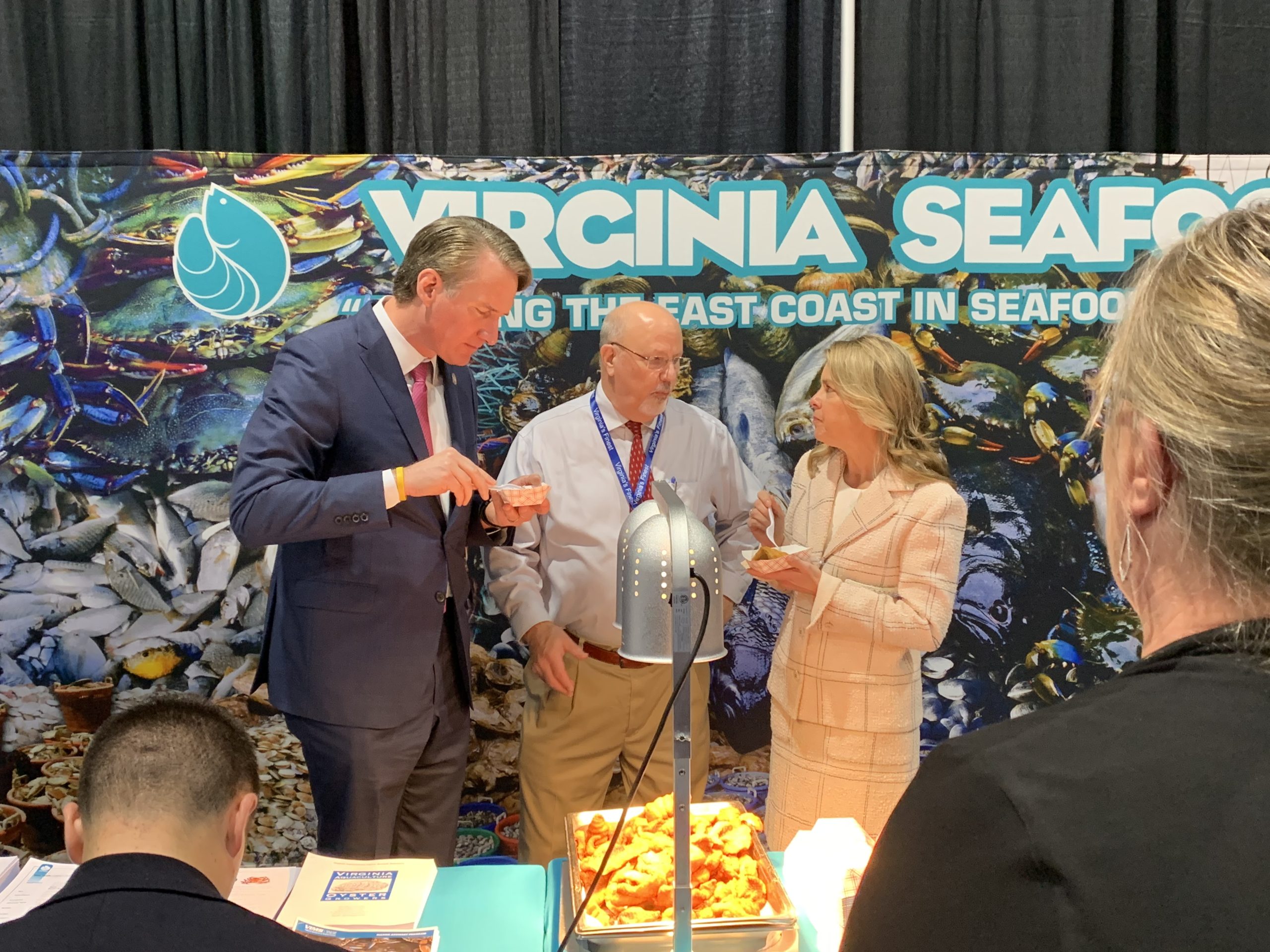 Governor Youngkin & First Lady Youngking show support for Virginia