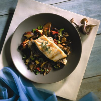 Nick of Thyme Striped Bass Recipe