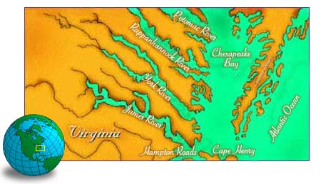 Chesapeake Bay Map